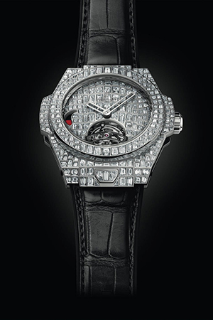 Hublot تكشف عن ساعة فاخرة ومعطف جلدي مقابل مليون دولار